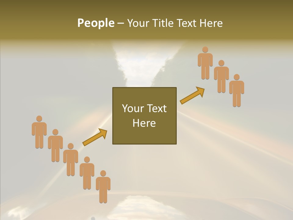 Paper Movement Motion PowerPoint Template