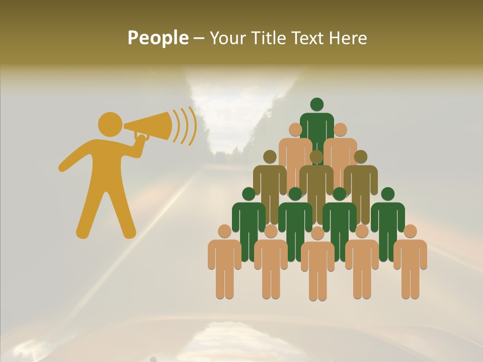 Paper Movement Motion PowerPoint Template