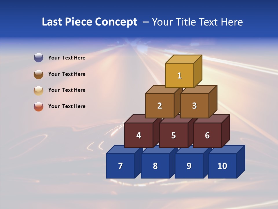 Futuristic Speedlight Accident PowerPoint Template