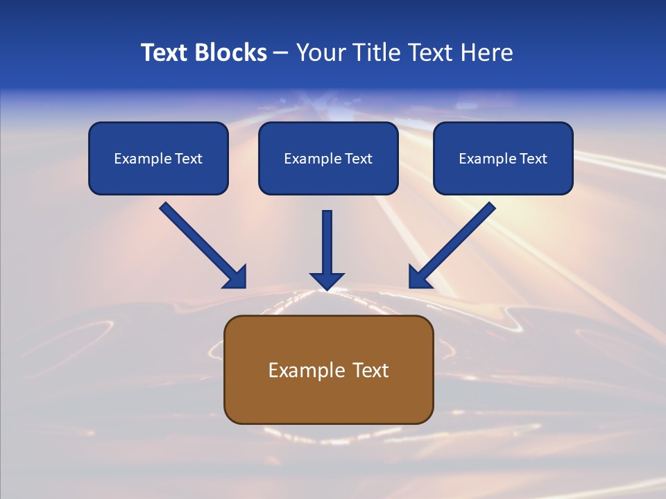 Futuristic Speedlight Accident PowerPoint Template