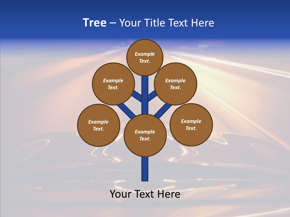 Futuristic Speedlight Accident PowerPoint Template
