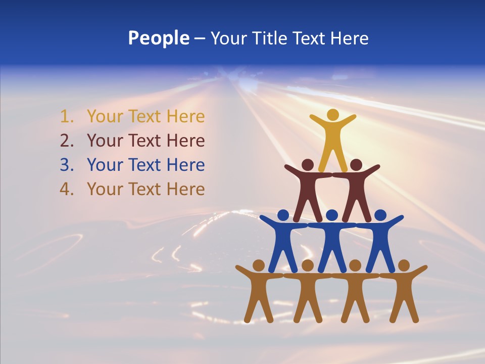 Futuristic Speedlight Accident PowerPoint Template