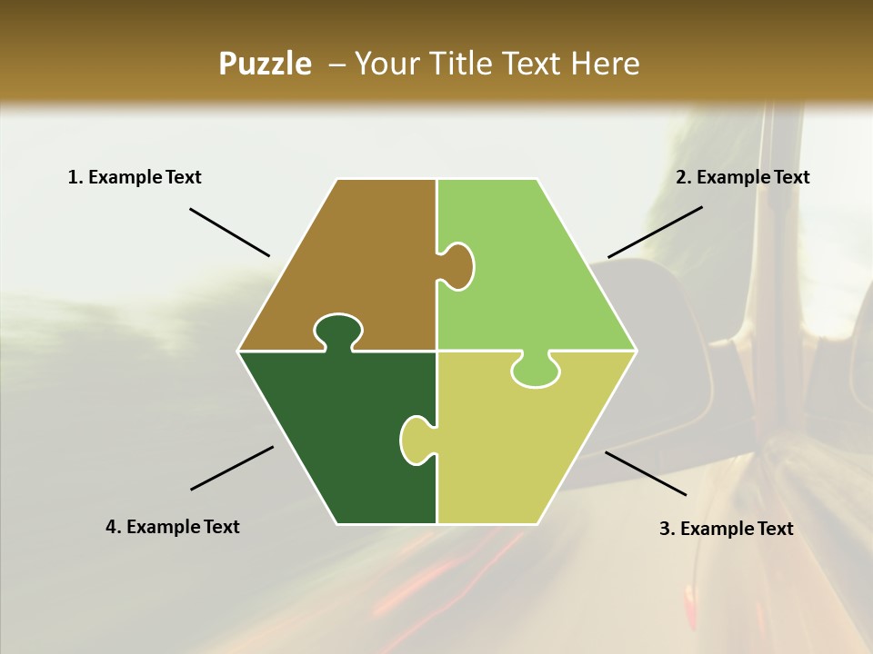 Accelerated Abstract Drive PowerPoint Template