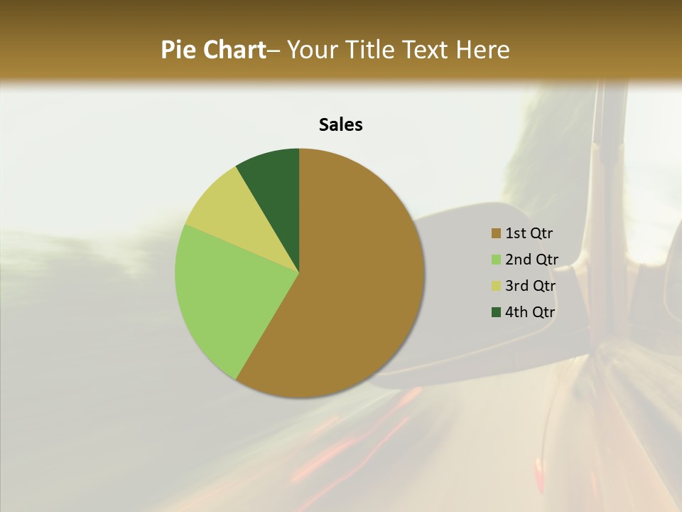 Accelerated Abstract Drive PowerPoint Template
