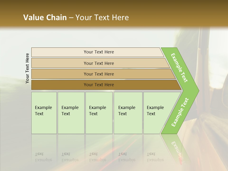 Accelerated Abstract Drive PowerPoint Template