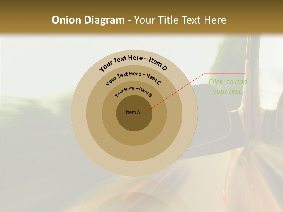 Accelerated Abstract Drive PowerPoint Template