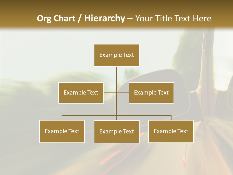 Accelerated Abstract Drive PowerPoint Template