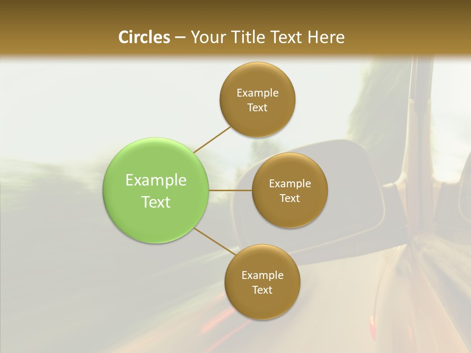 Accelerated Abstract Drive PowerPoint Template