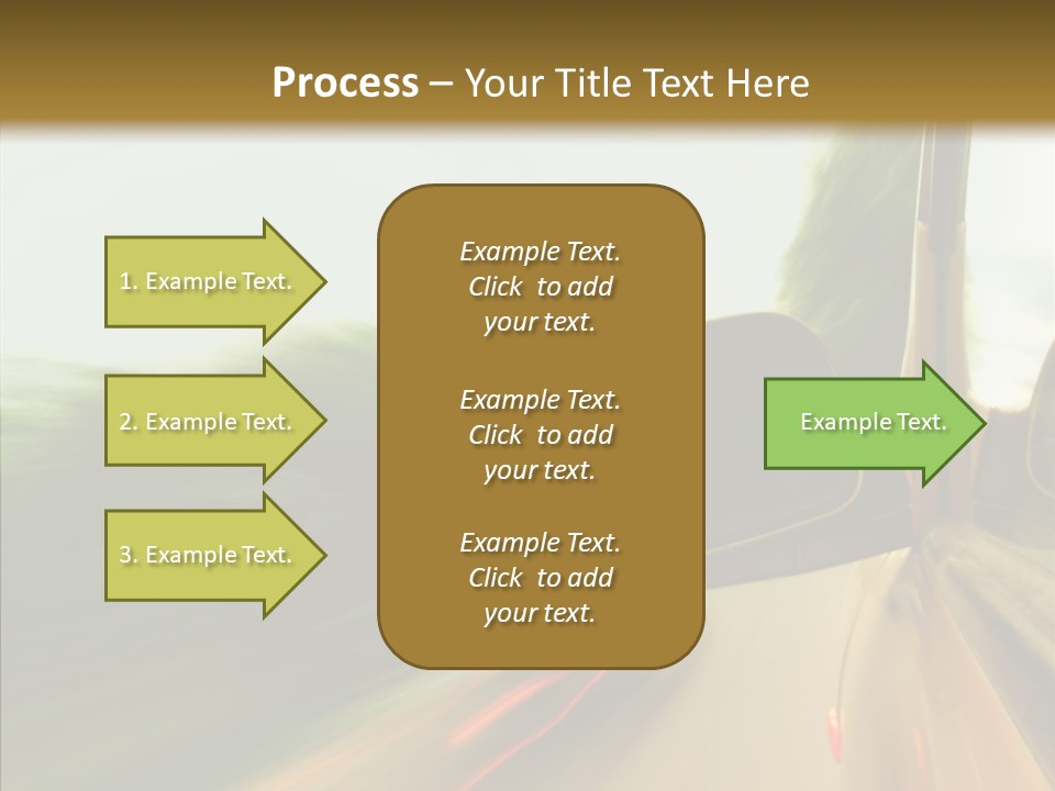 Accelerated Abstract Drive PowerPoint Template