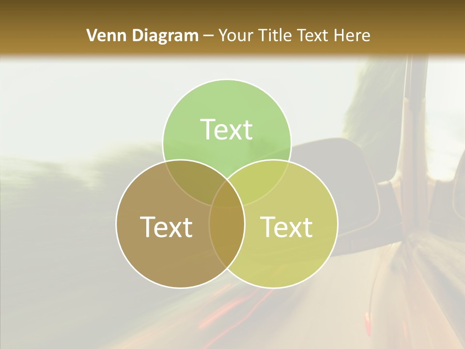Accelerated Abstract Drive PowerPoint Template