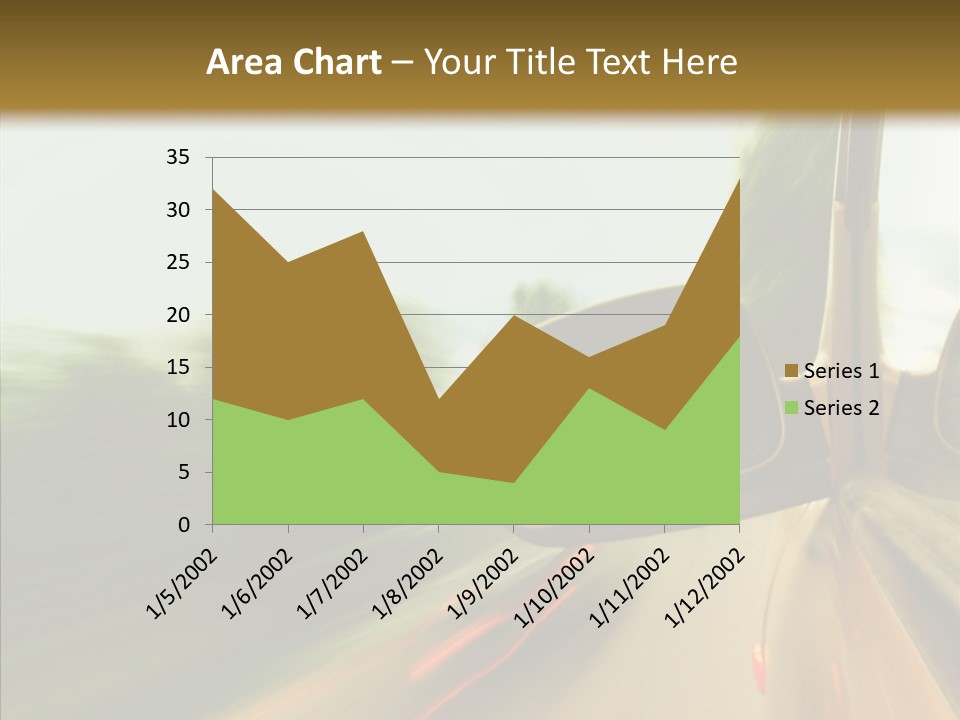 Accelerated Abstract Drive PowerPoint Template