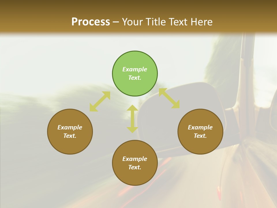Accelerated Abstract Drive PowerPoint Template