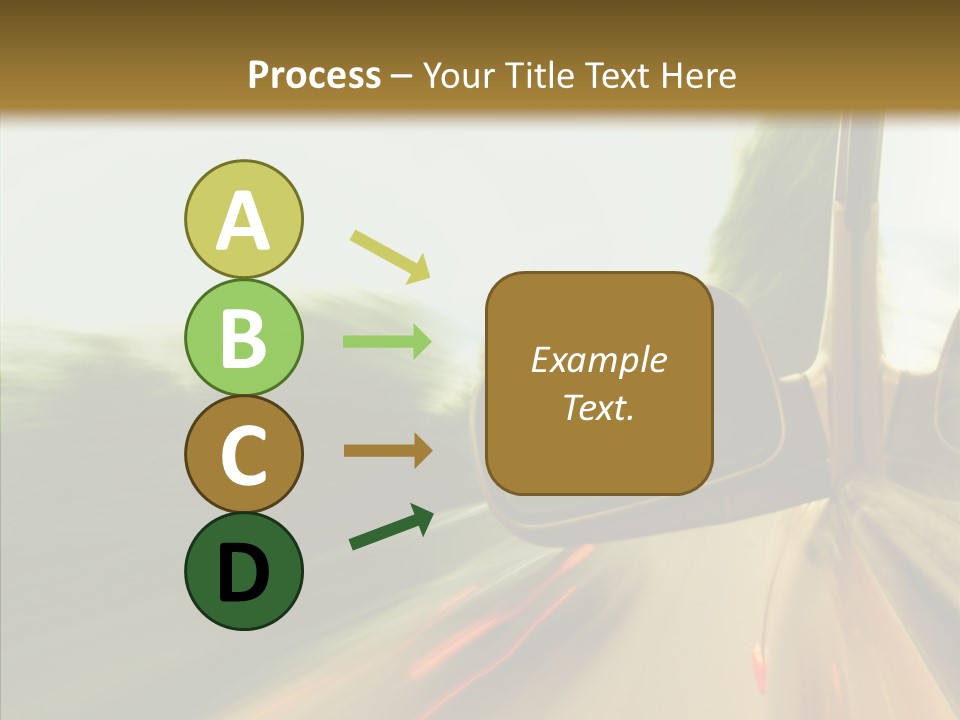 Accelerated Abstract Drive PowerPoint Template