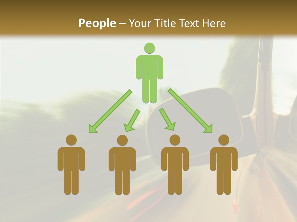 Accelerated Abstract Drive PowerPoint Template