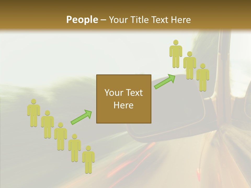 Accelerated Abstract Drive PowerPoint Template