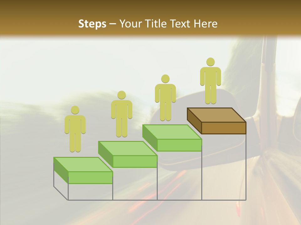 Accelerated Abstract Drive PowerPoint Template