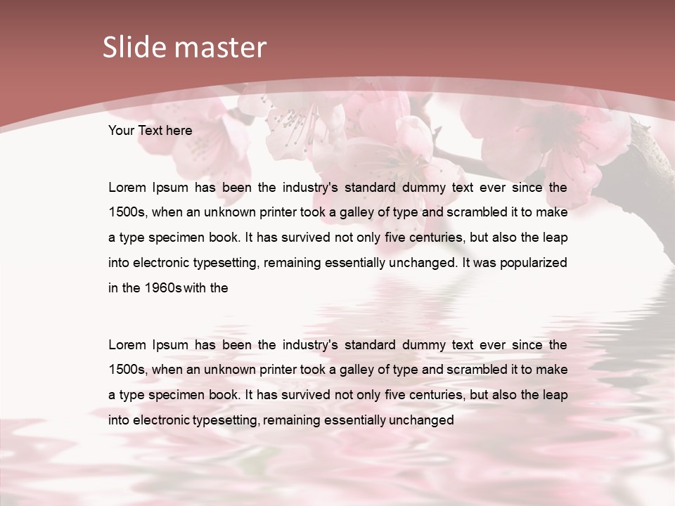 Garden Design Fresh PowerPoint Template