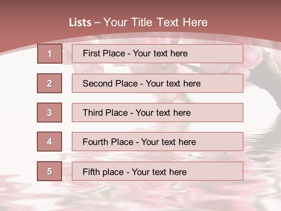 Garden Design Fresh PowerPoint Template