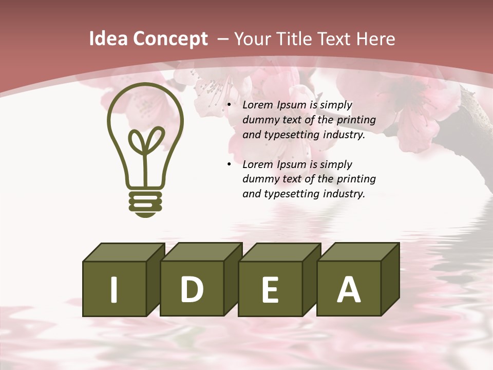 Garden Design Fresh PowerPoint Template