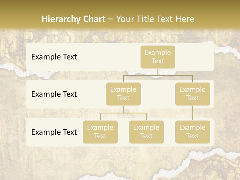 Border Splats Material PowerPoint Template