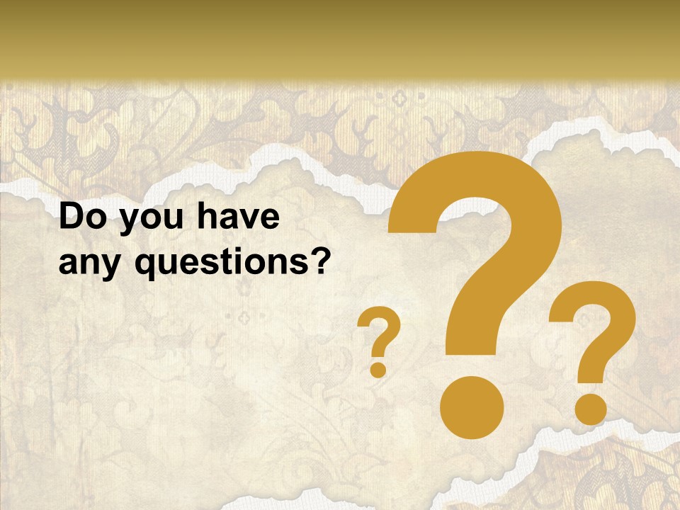 Border Splats Material PowerPoint Template