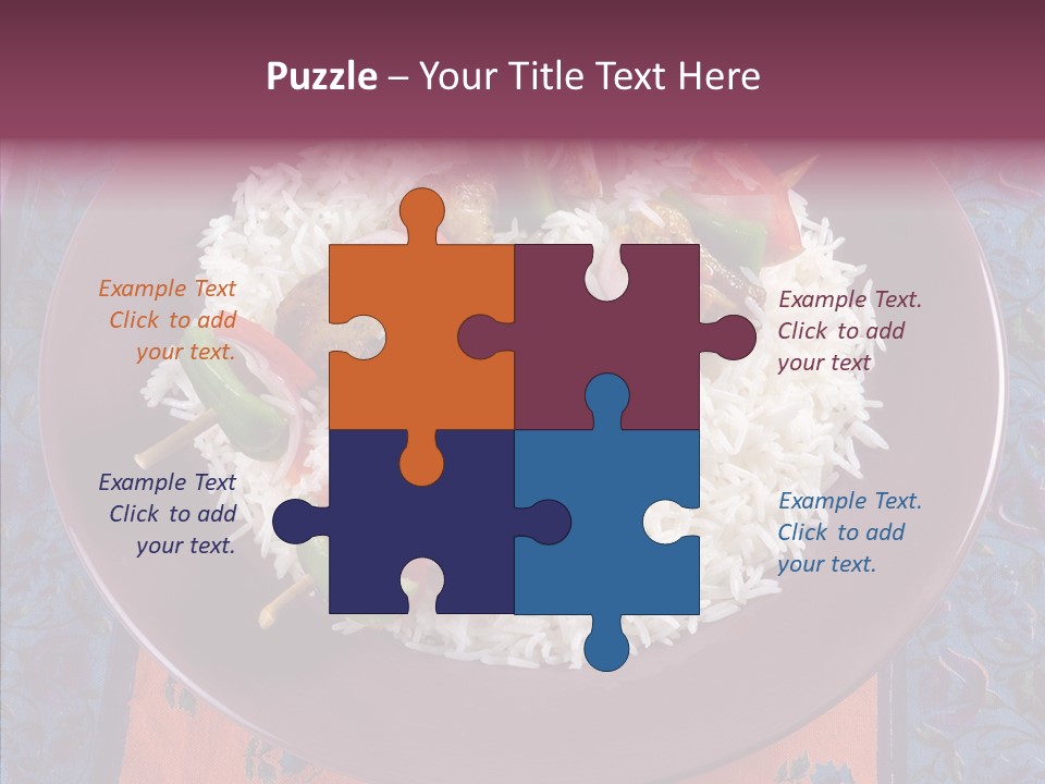 Asian Gourmet Celebration PowerPoint Template