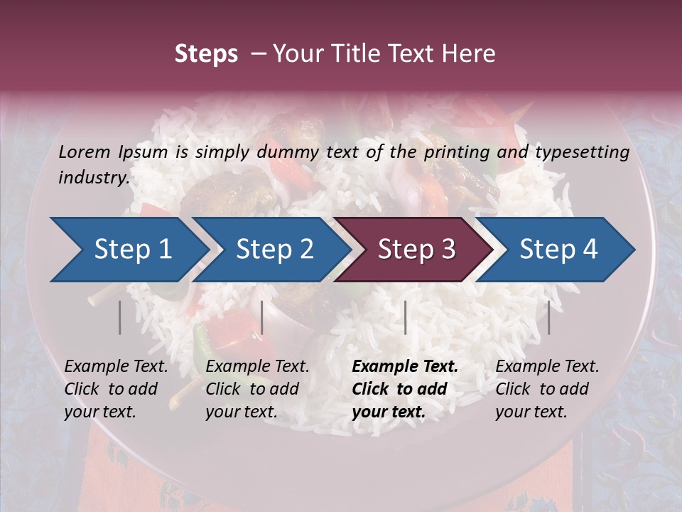 Asian Gourmet Celebration PowerPoint Template