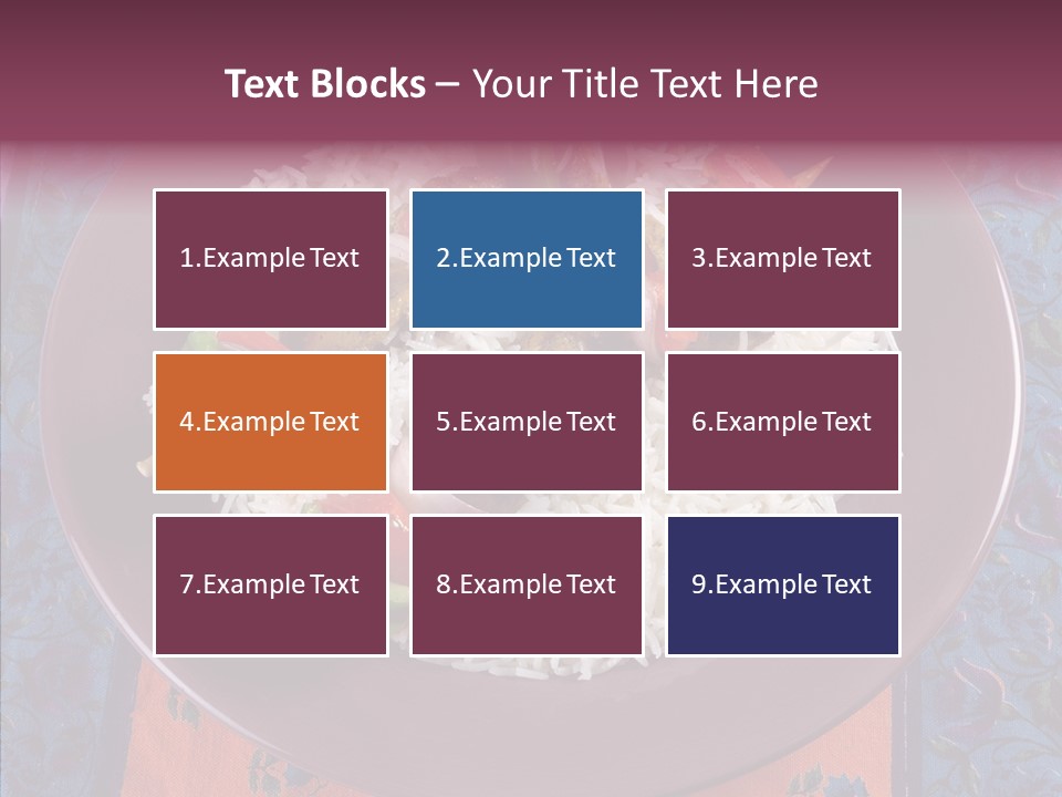 Asian Gourmet Celebration PowerPoint Template