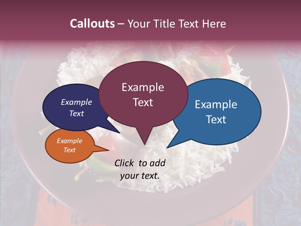 Asian Gourmet Celebration PowerPoint Template