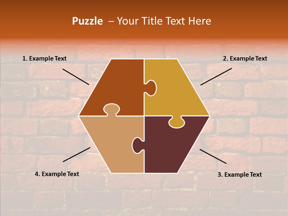 Brown Vertical Red PowerPoint Template