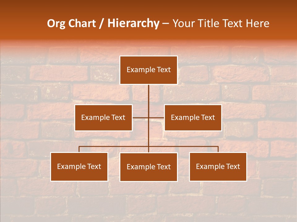 Brown Vertical Red PowerPoint Template