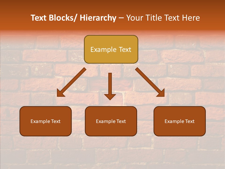 Brown Vertical Red PowerPoint Template
