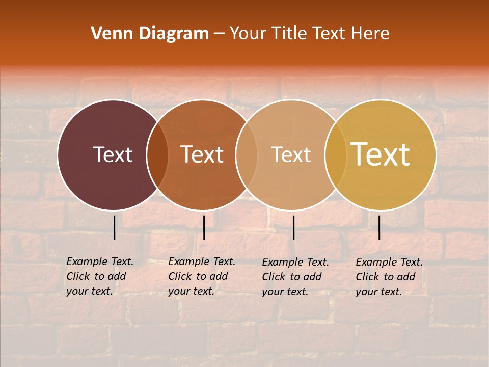 Brown Vertical Red PowerPoint Template