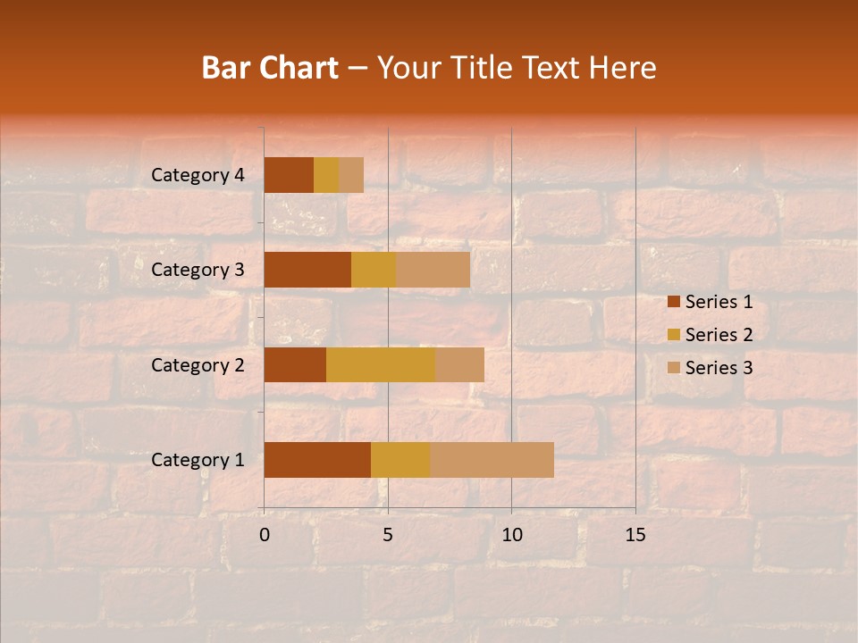 Brown Vertical Red PowerPoint Template