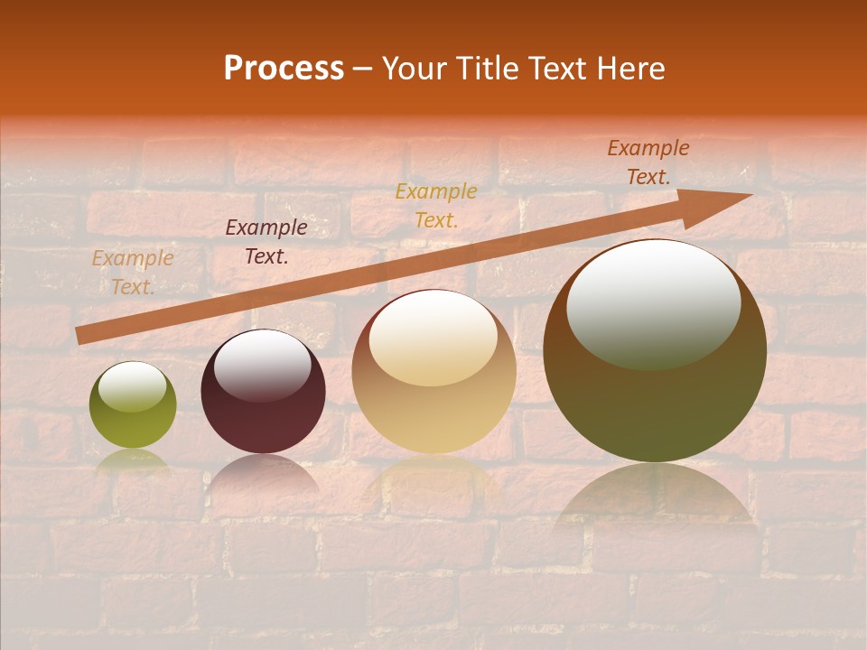 Brown Vertical Red PowerPoint Template