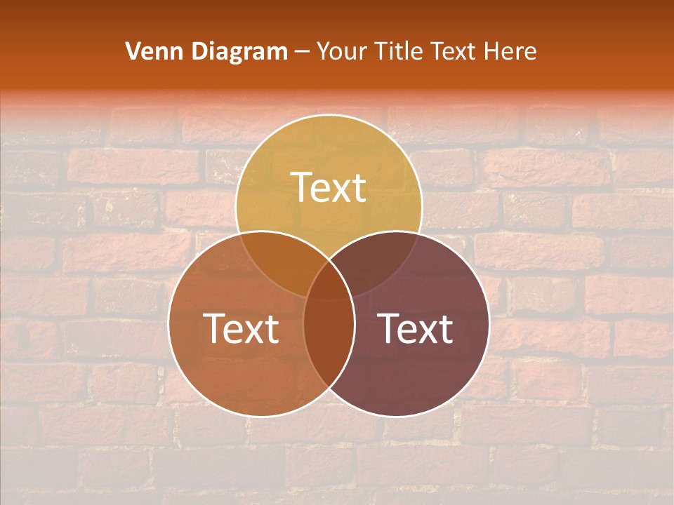 Brown Vertical Red PowerPoint Template