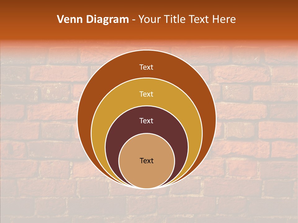 Brown Vertical Red PowerPoint Template