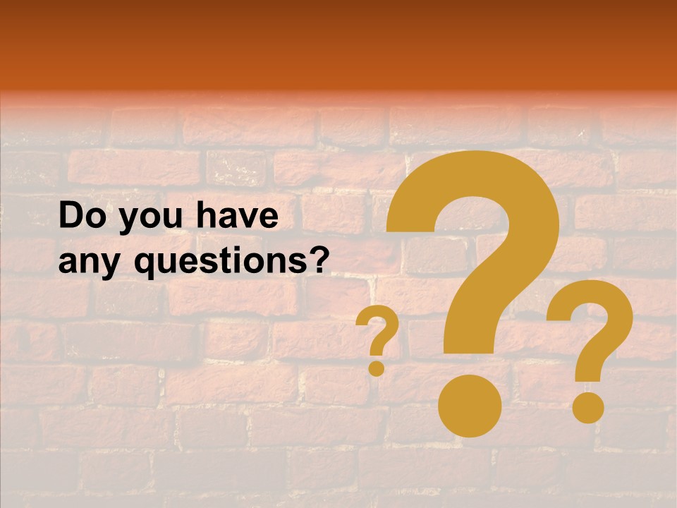 Brown Vertical Red PowerPoint Template