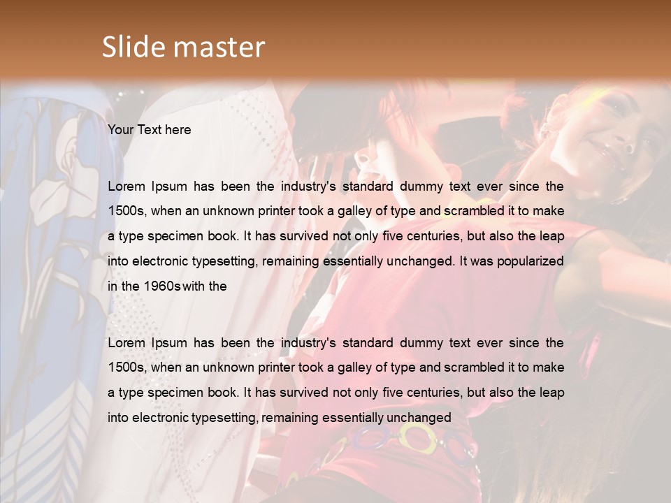 Glamorous Below Motion PowerPoint Template