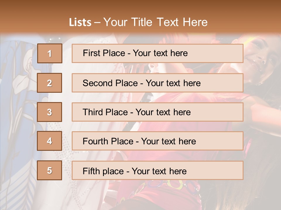 Glamorous Below Motion PowerPoint Template