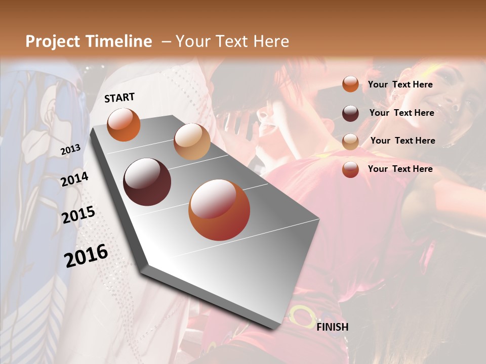Glamorous Below Motion PowerPoint Template