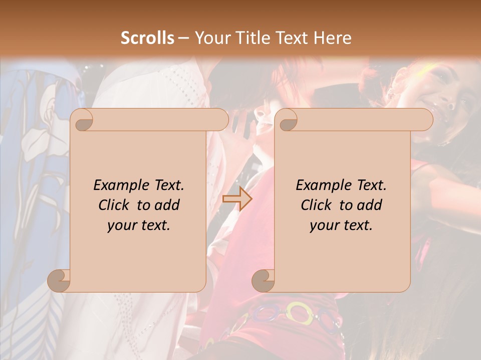 Glamorous Below Motion PowerPoint Template