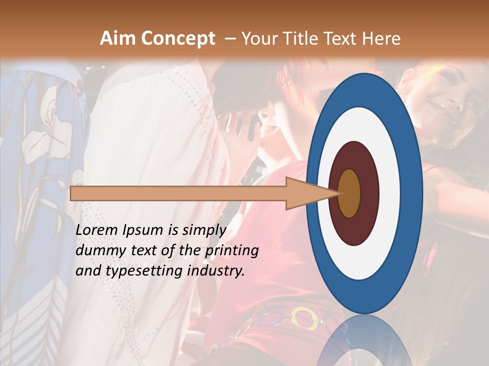 Glamorous Below Motion PowerPoint Template