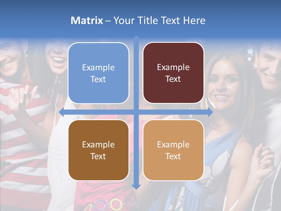 Boyfriend Lifestyle Group PowerPoint Template