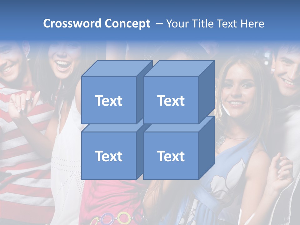 Boyfriend Lifestyle Group PowerPoint Template