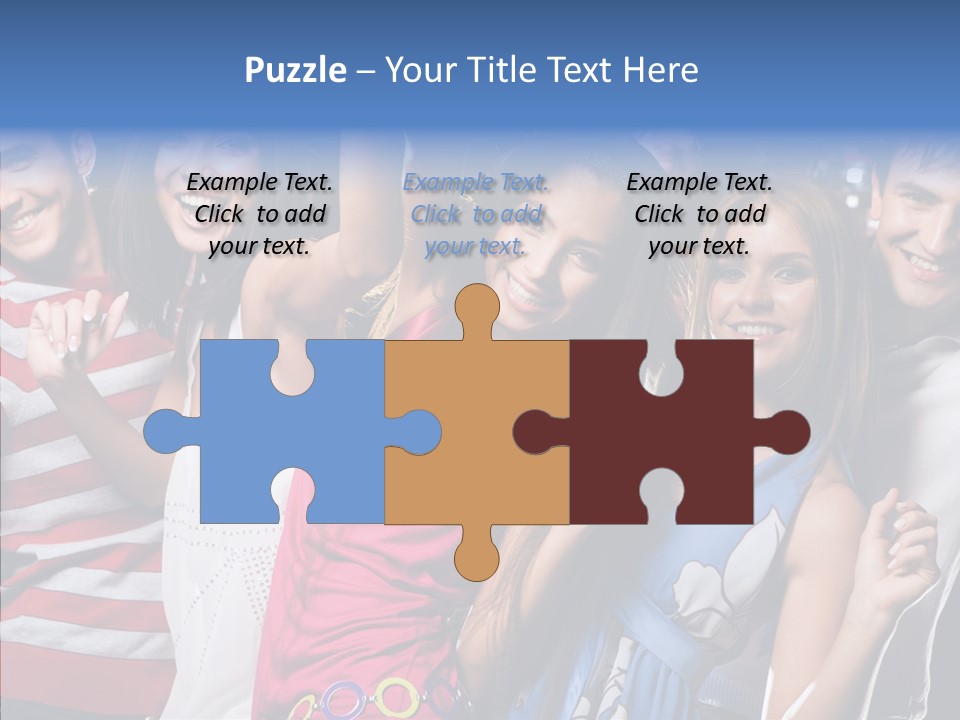 Boyfriend Lifestyle Group PowerPoint Template