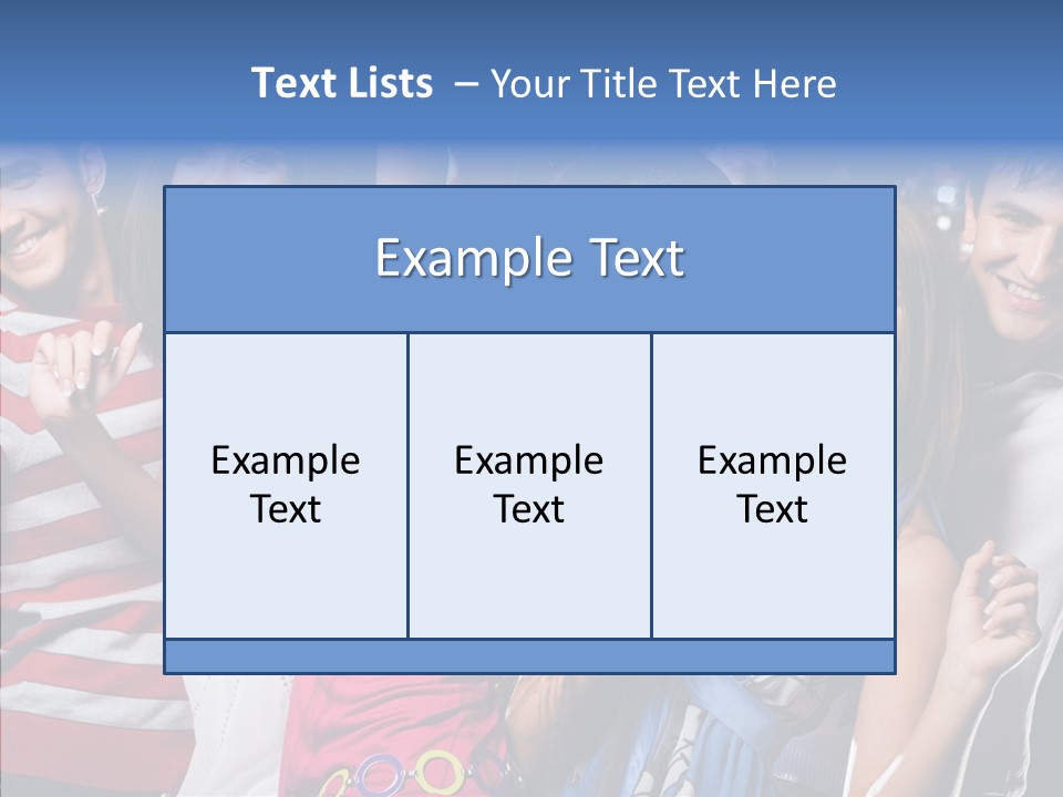 Boyfriend Lifestyle Group PowerPoint Template