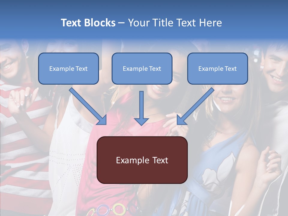 Boyfriend Lifestyle Group PowerPoint Template