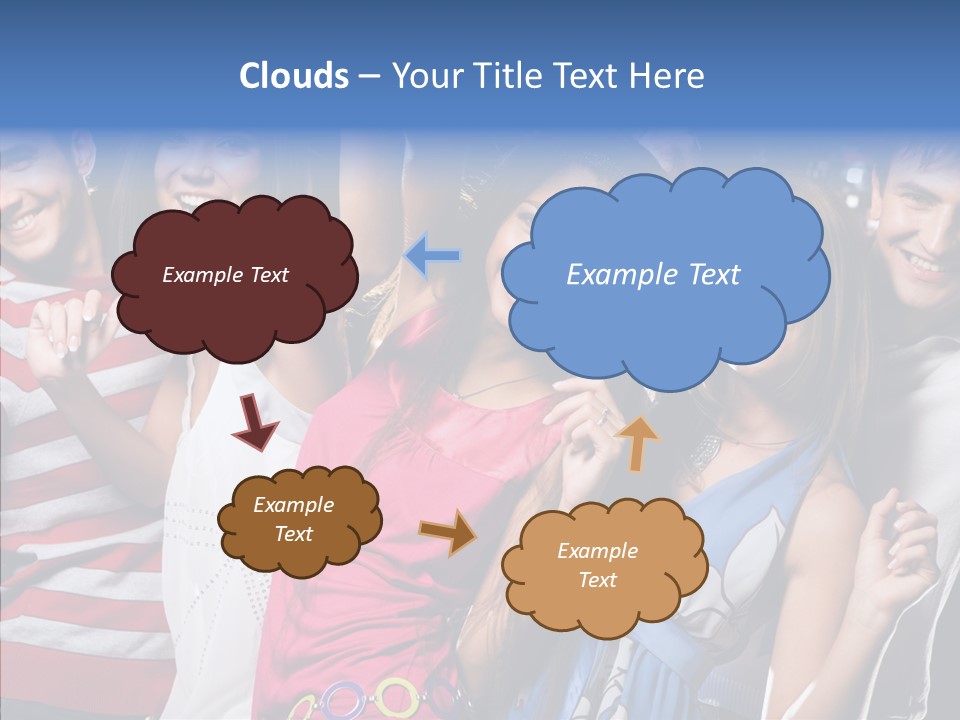 Boyfriend Lifestyle Group PowerPoint Template