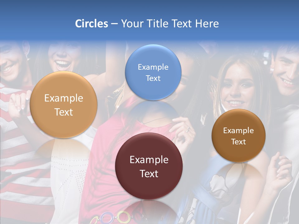 Boyfriend Lifestyle Group PowerPoint Template